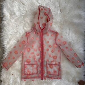 Lucky Ponny Transparent Raincoat size 2T-4T
